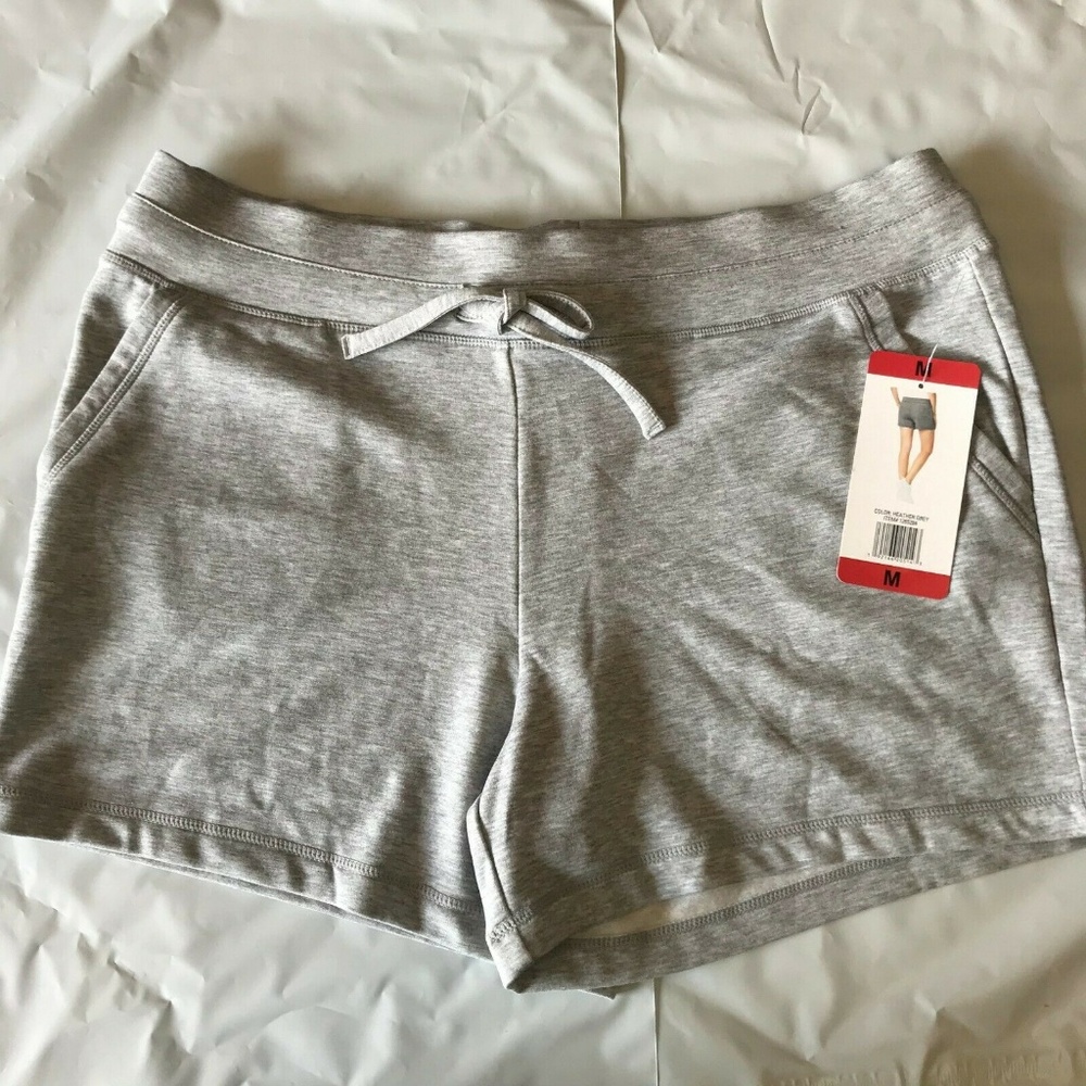 Women's Lightweight Fleece Lounge Short w Pockets - Picture 3 of 3